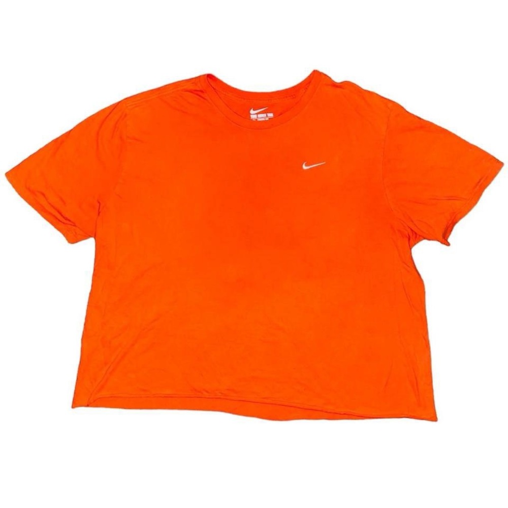 Vintage Y2K Nike Swoosh Logo Cropped T-shirt Tshir